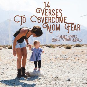 14 Verses to Overcome Mom Fear